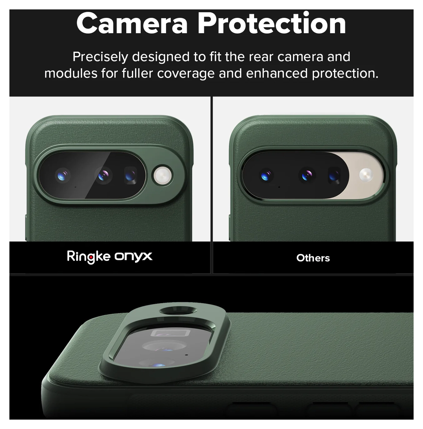 Ringke Onyx Google Pixel 10 Hoesje Flexibel TPU Back Cover Groen afbeelding 4