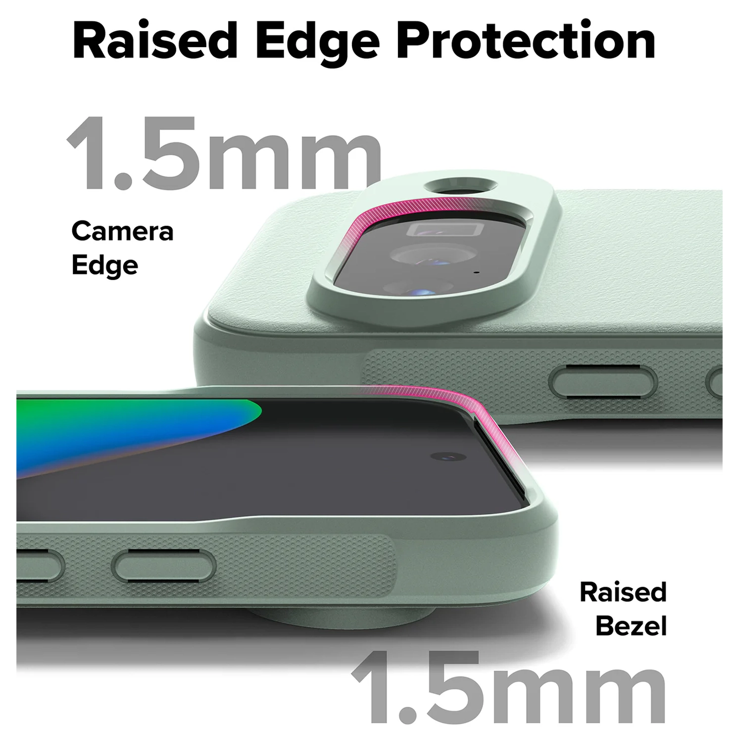 Ringke Onyx Google Pixel 10 Hoesje Flexibel TPU Back Cover Mint afbeelding 4