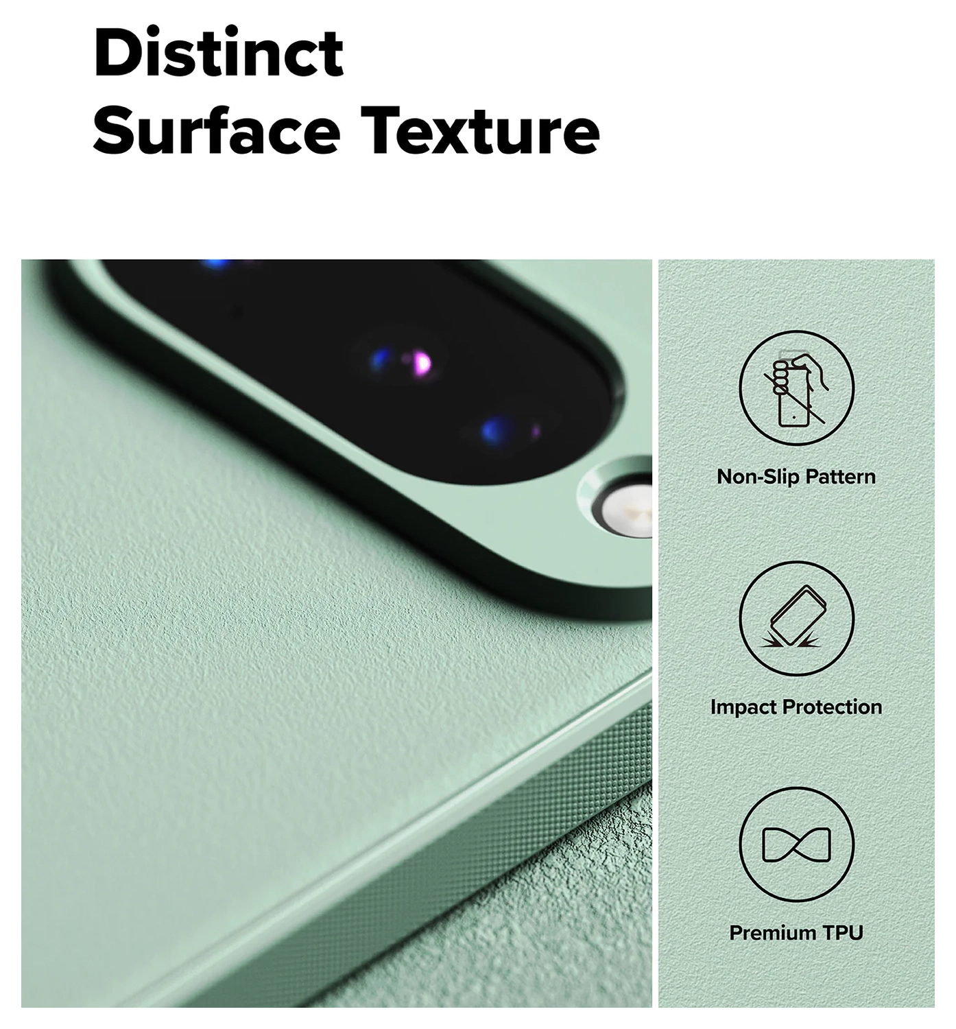 Ringke Onyx Google Pixel 10 Hoesje Flexibel TPU Back Cover Mint afbeelding 6