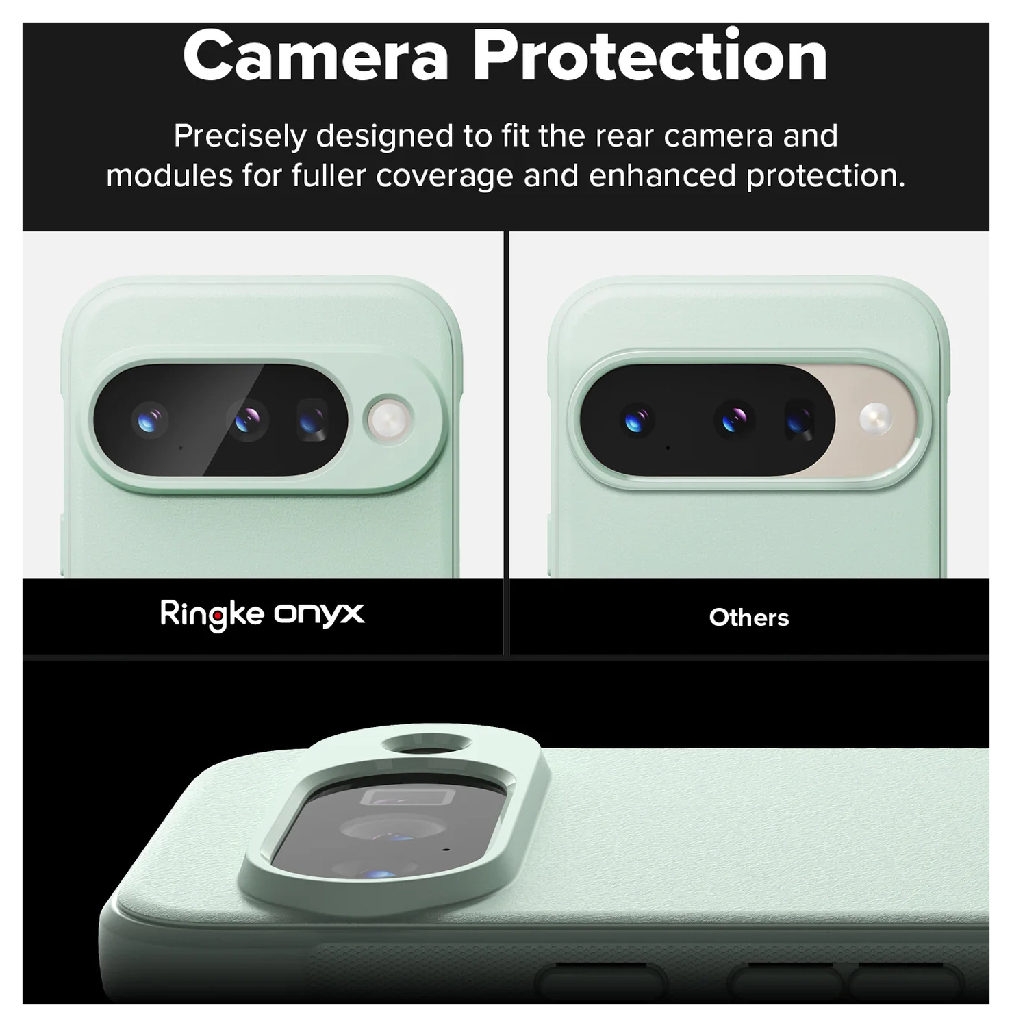 Ringke Onyx Google Pixel 10 Hoesje Flexibel TPU Back Cover Mint afbeelding 9