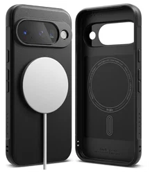 Ringke Onyx Magnetic Google Pixel 10 Hoesje MagSafe Back Cover Zwart afbeelding