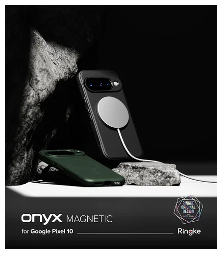 Ringke Onyx Magnetic Google Pixel 10 Hoesje MagSafe Back Cover Zwart afbeelding 9