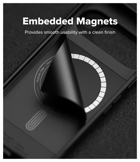 Ringke Onyx Magnetic Google Pixel 10 Hoesje MagSafe Back Cover Zwart afbeelding 12