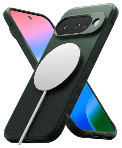 Ringke Onyx Magnetic Google Pixel 10 Hoesje MagSafe Back Cover Groen afbeelding 2