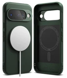 Ringke Onyx Magnetic Google Pixel 10 Hoesje MagSafe Back Cover Groen afbeelding