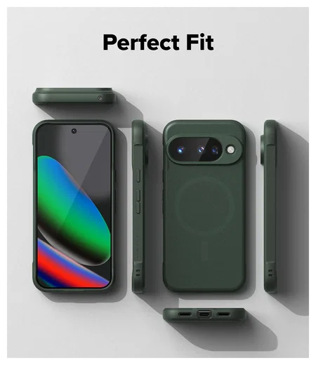 Ringke Onyx Magnetic Google Pixel 10 Hoesje MagSafe Back Cover Groen afbeelding 14
