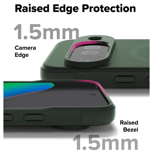Ringke Onyx Magnetic Google Pixel 10 Hoesje MagSafe Back Cover Groen afbeelding 7