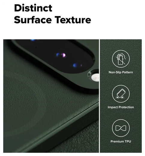 Ringke Onyx Magnetic Google Pixel 10 Hoesje MagSafe Back Cover Groen afbeelding 6