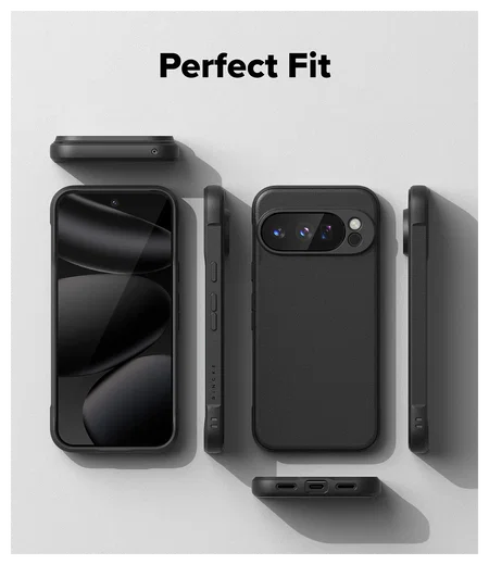 Ringke Onyx Google Pixel 10 Pro Hoesje Flexibel TPU Back Cover Zwart afbeelding 2