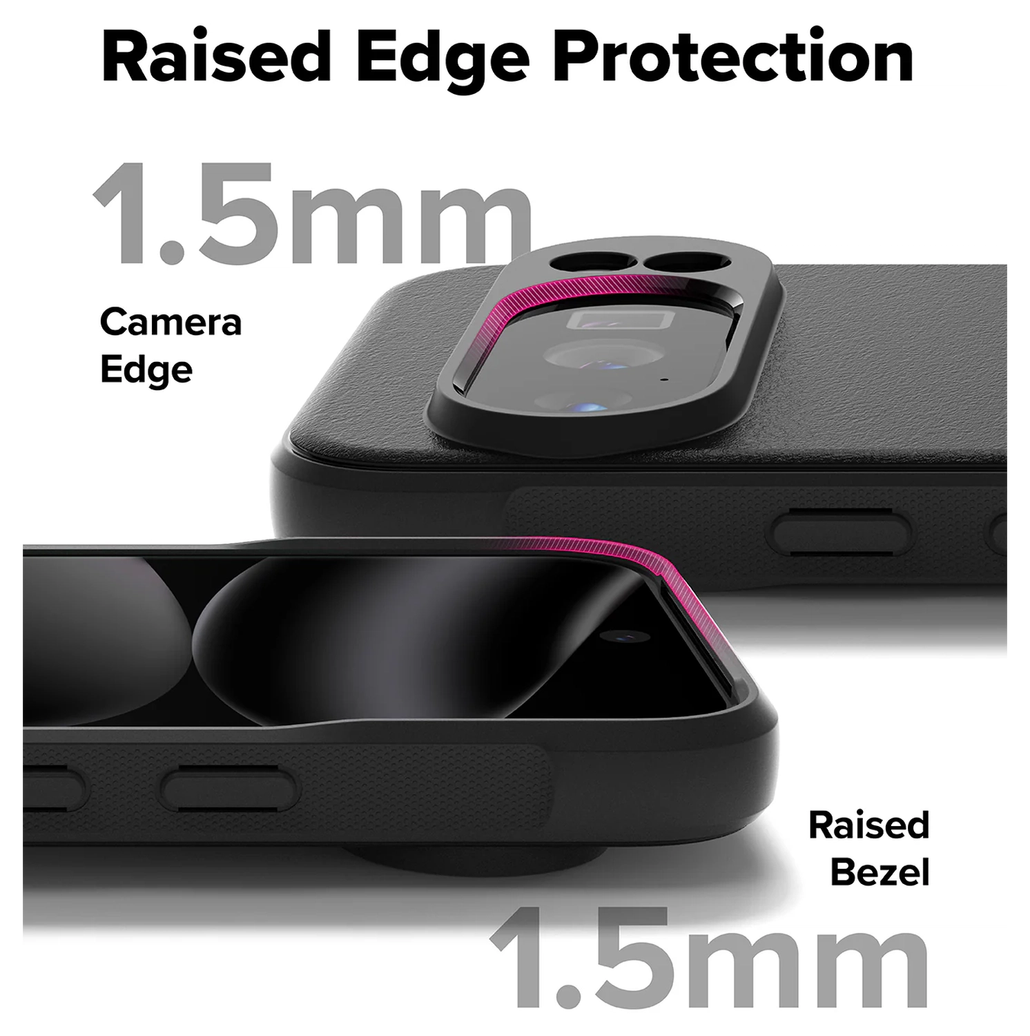 Ringke Onyx Google Pixel 10 Pro Hoesje Flexibel TPU Back Cover Zwart afbeelding 4