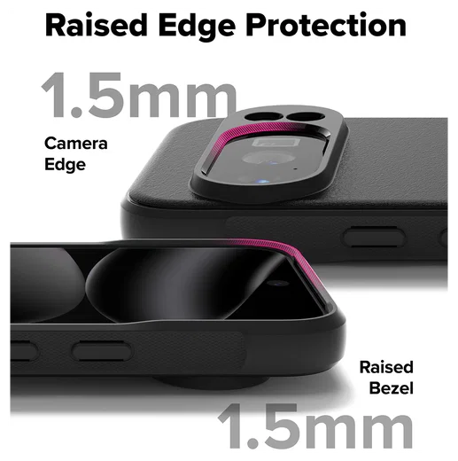 Ringke Onyx Google Pixel 10 Pro Hoesje Flexibel TPU Back Cover Zwart afbeelding 4