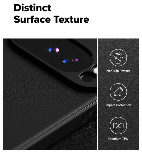 Ringke Onyx Google Pixel 10 Pro Hoesje Flexibel TPU Back Cover Zwart afbeelding 7