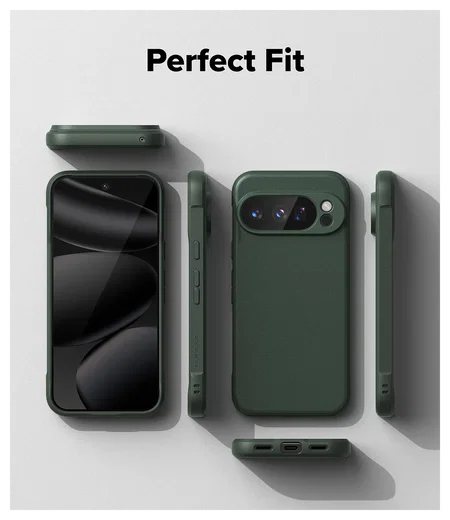 Ringke Onyx Google Pixel 10 Pro Hoesje Flexibel TPU Back Cover Groen afbeelding 2