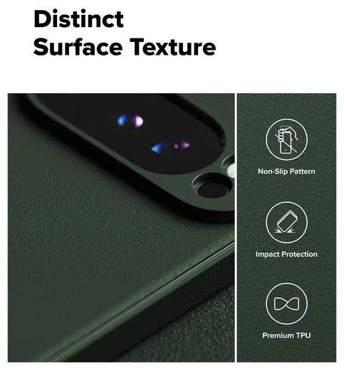 Ringke Onyx Google Pixel 10 Pro Hoesje Flexibel TPU Back Cover Groen afbeelding 8