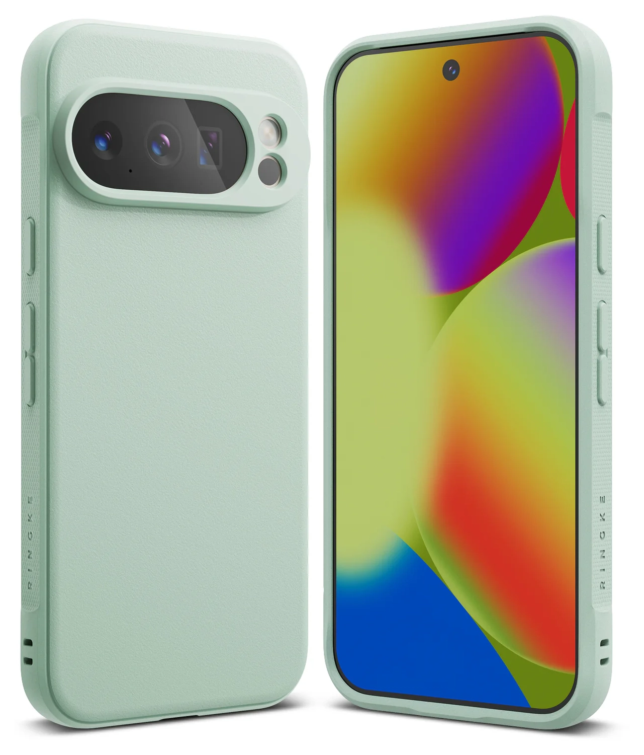 Ringke Onyx Google Pixel 10 Pro Hoesje Flexibel TPU Back Cover Mint afbeelding 1