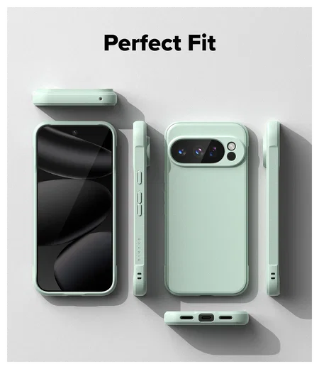 Ringke Onyx Google Pixel 10 Pro Hoesje Flexibel TPU Back Cover Mint afbeelding 2