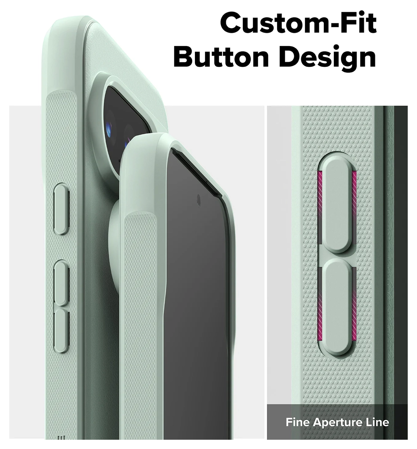 Ringke Onyx Google Pixel 10 Pro Hoesje Flexibel TPU Back Cover Mint afbeelding 3