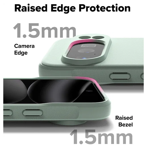 Ringke Onyx Google Pixel 10 Pro Hoesje Flexibel TPU Back Cover Mint afbeelding 4