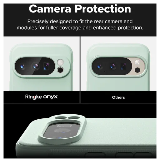 Ringke Onyx Google Pixel 10 Pro Hoesje Flexibel TPU Back Cover Mint afbeelding 9