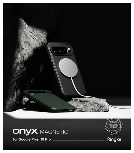 Ringke Onyx Magnetic Google Pixel 10 Pro Hoesje MagSafe Zwart afbeelding 6