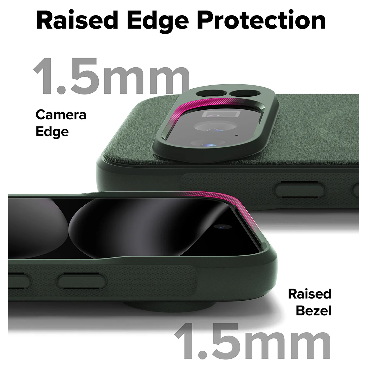 Ringke Onyx Magnetic Google Pixel 10 Pro Hoesje MagSafe Groen afbeelding 3