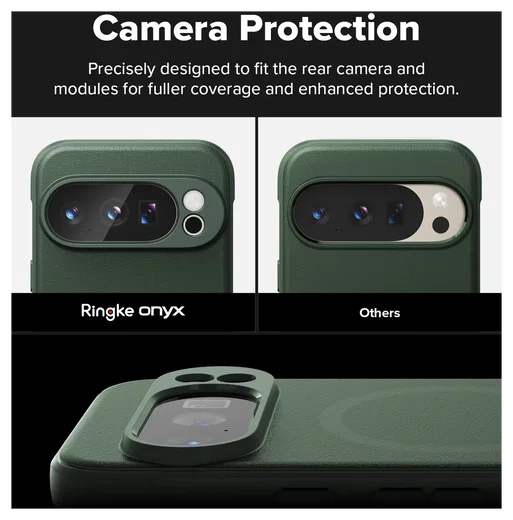 Ringke Onyx Magnetic Google Pixel 10 Pro Hoesje MagSafe Groen afbeelding 4