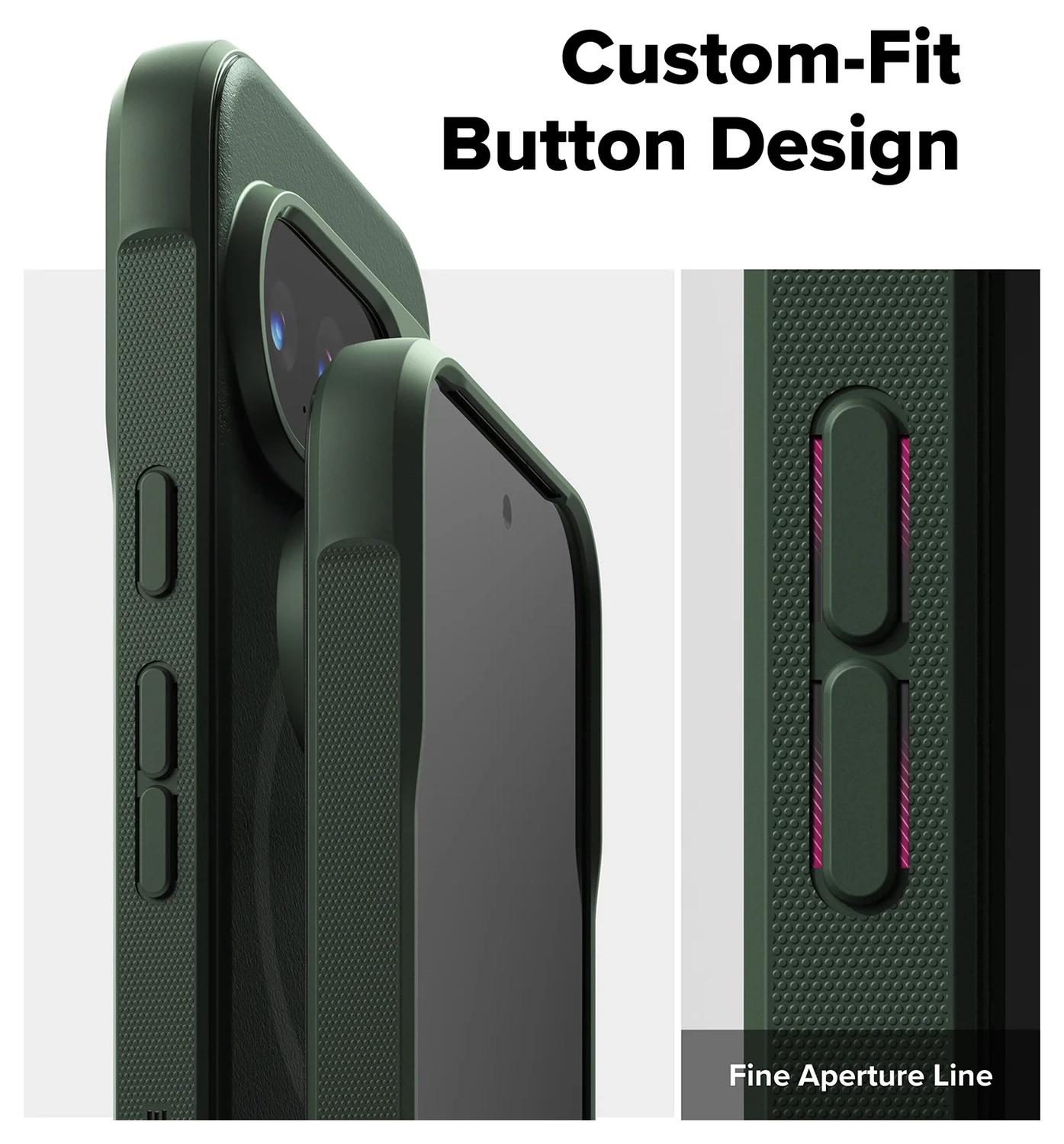 Ringke Onyx Magnetic Google Pixel 10 Pro Hoesje MagSafe Groen afbeelding 5