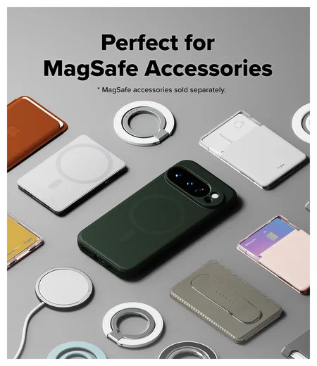 Ringke Onyx Magnetic Google Pixel 10 Pro Hoesje MagSafe Groen afbeelding 8