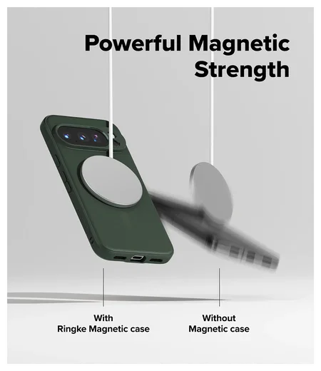 Ringke Onyx Magnetic Google Pixel 10 Pro Hoesje MagSafe Groen afbeelding 9