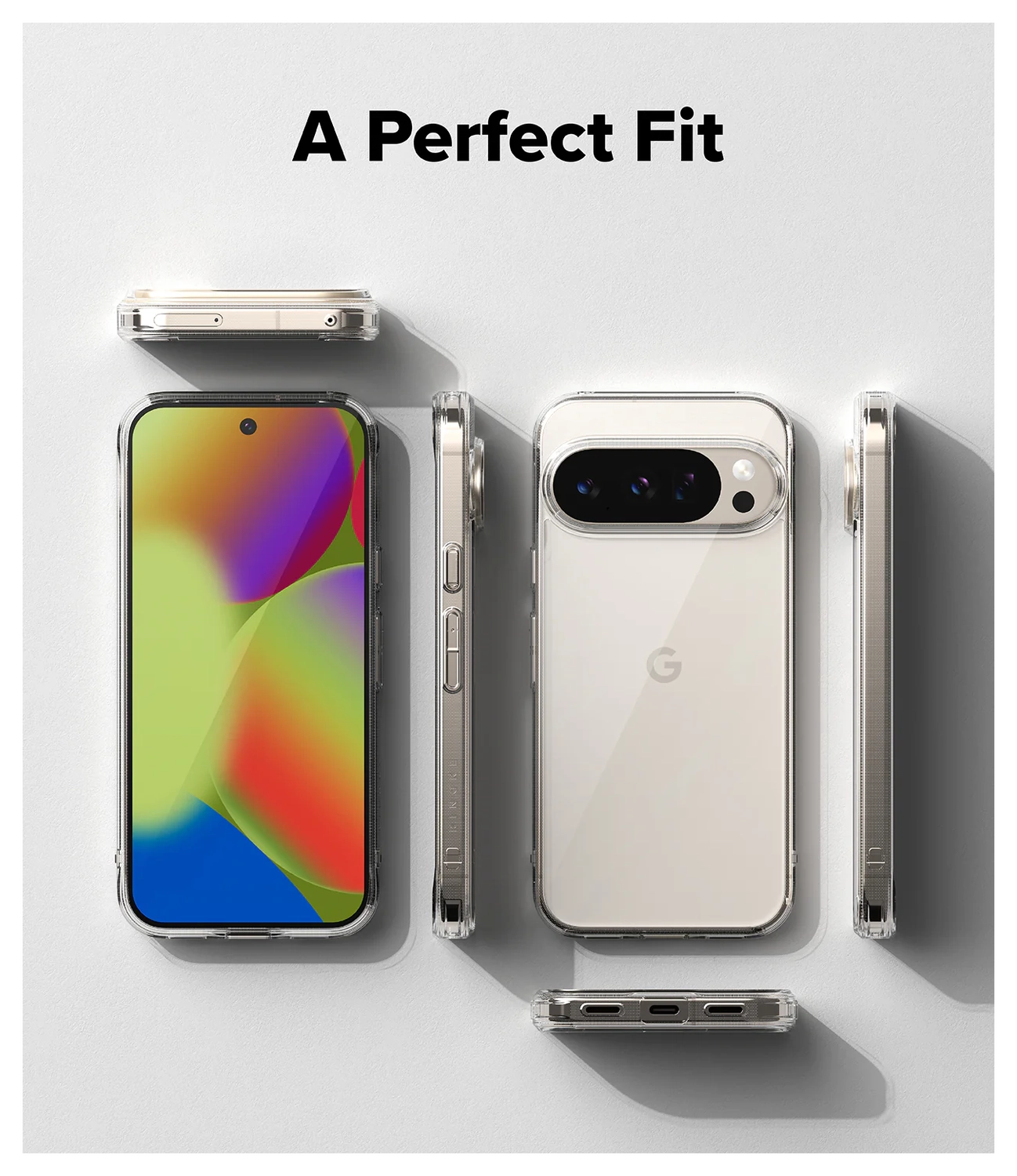 Ringke Fusion Google Pixel 10 Pro XL Hoesje Back Cover Transparant afbeelding 2