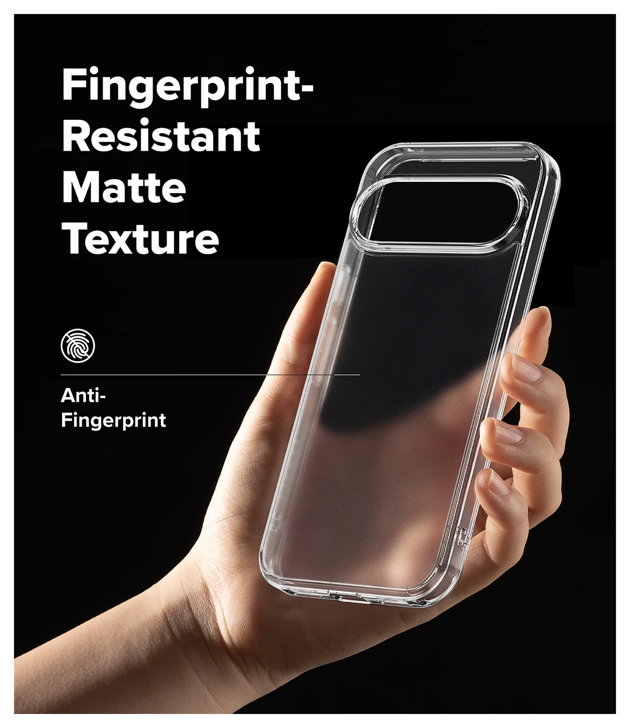 Ringke Fusion Google Pixel 10 Pro XL Hoesje Back Cover Matte Transparant afbeelding 6