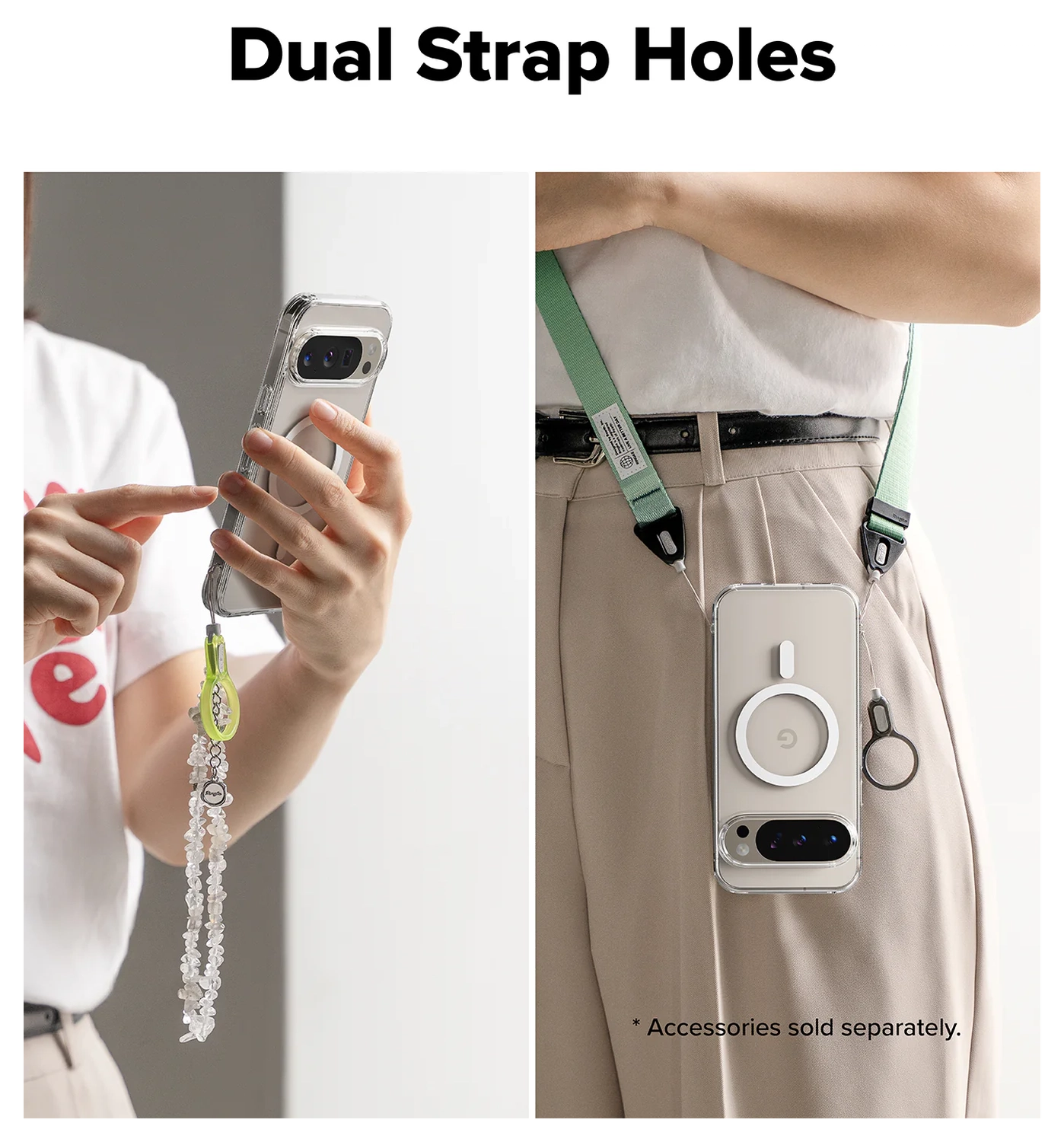 Ringke Fusion Magnetic Google Pixel 10 Pro XL Hoesje MagSafe Transparant afbeelding 12