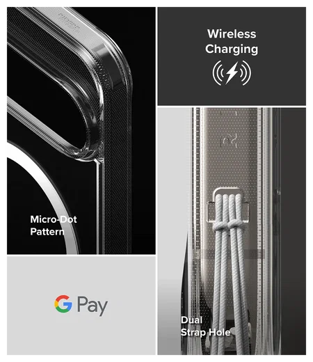 Ringke Fusion Magnetic Google Pixel 10 Pro XL Hoesje MagSafe Transparant afbeelding 14