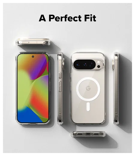 Ringke Fusion Magnetic Google Pixel 10 Pro XL Hoesje MagSafe Transparant afbeelding 2