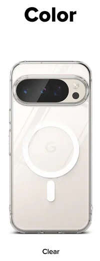 Ringke Fusion Magnetic Google Pixel 10 Pro XL Hoesje MagSafe Transparant afbeelding 6