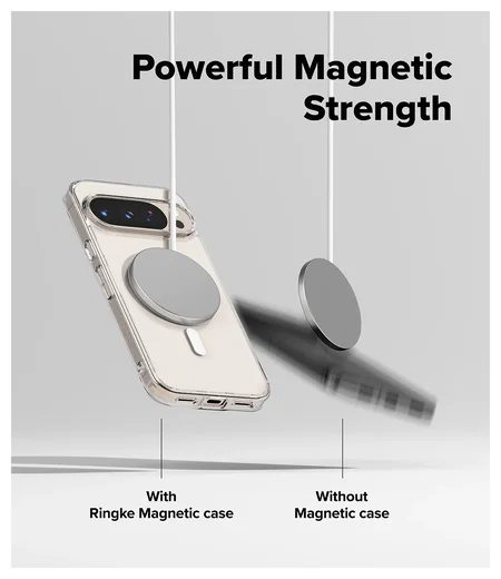 Ringke Fusion Magnetic Google Pixel 10 Pro XL Hoesje MagSafe Transparant afbeelding 7