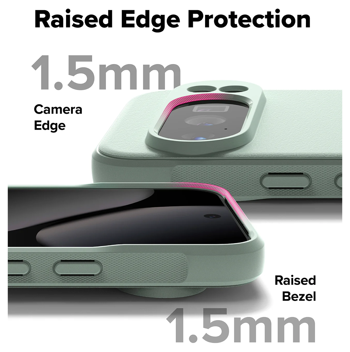 Ringke Onyx Google Pixel 10 Pro XL Hoesje Flexibel TPU Back Cover Mint afbeelding 4
