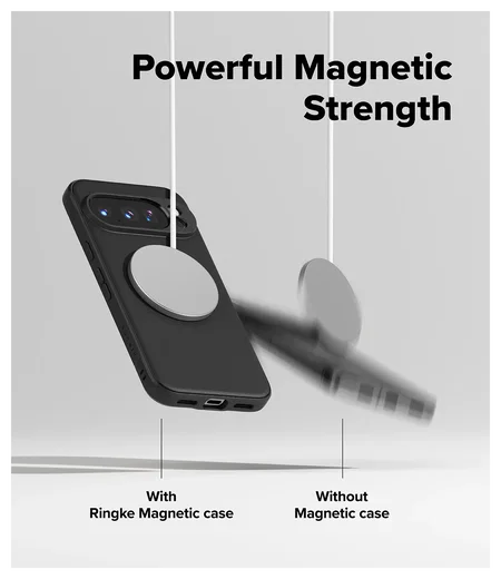 Ringke Onyx Magnetic Google Pixel 10 Pro XL Hoesje MagSafe Zwart afbeelding 8