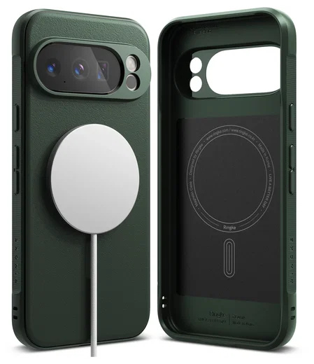 Ringke Onyx Magnetic Google Pixel 10 Pro XL Hoesje MagSafe Groen afbeelding 1