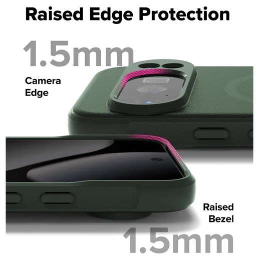Ringke Onyx Magnetic Google Pixel 10 Pro XL Hoesje MagSafe Groen afbeelding 3