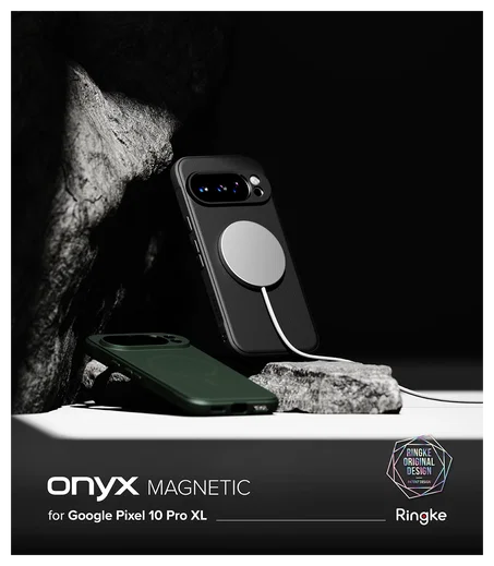 Ringke Onyx Magnetic Google Pixel 10 Pro XL Hoesje MagSafe Groen afbeelding 7