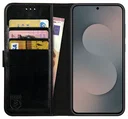 Rosso Element Samsung Galaxy S25 FE Hoesje Book Case Wallet Zwart