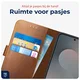 Rosso Deluxe Samsung Galaxy S25 FE Hoesje Echt Leer Book Case Bruin afbeelding 8