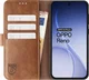 Rosso Element Oppo Reno 14 Pro Hoesje Book Case Wallet Bruin afbeelding 14