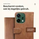 Rosso Element Oppo Reno 14 Pro Hoesje Book Case Wallet Bruin afbeelding 3