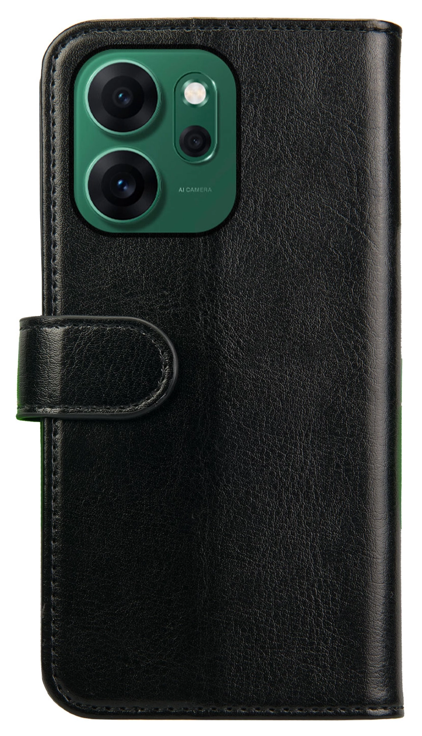 Rosso Element Oppo Reno 14 F Hoesje Book Case Wallet Zwart afbeelding 2