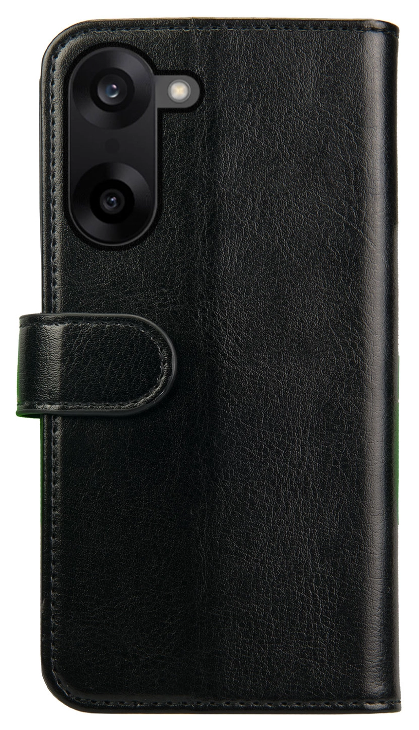 Rosso Element OnePlus Nord CE 5 Hoesje Book Case Wallet Zwart afbeelding 2