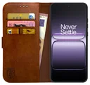 Rosso Element OnePlus Nord CE 5 Hoesje Book Case Wallet Bruin