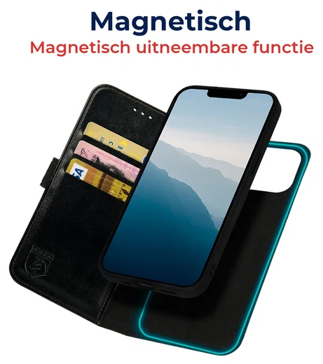 Rosso Element Uitneembaar 2-in-1 Samsung Galaxy S25 FE Hoesje Zwart afbeelding 4