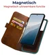 Rosso Element Uitneembaar 2-in-1 Samsung Galaxy S25 FE Hoesje Bruin afbeelding 4